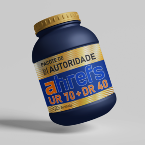 Crescimento de Autoridade AHREFS DR40 e UR70