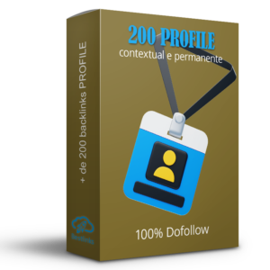 200 backlinks, dofollow cadastramento de perfil
